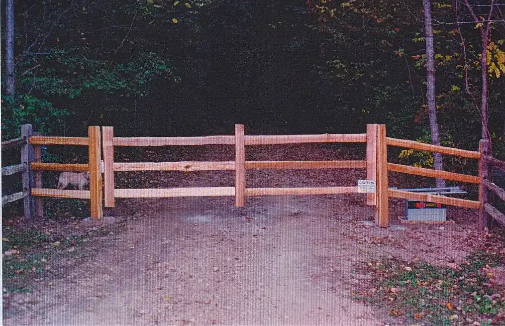 Wooden Farm Gate
