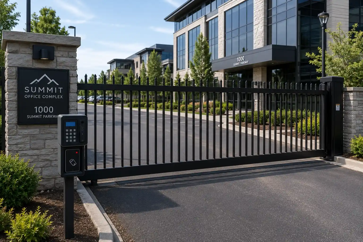 Modern Slide Gate